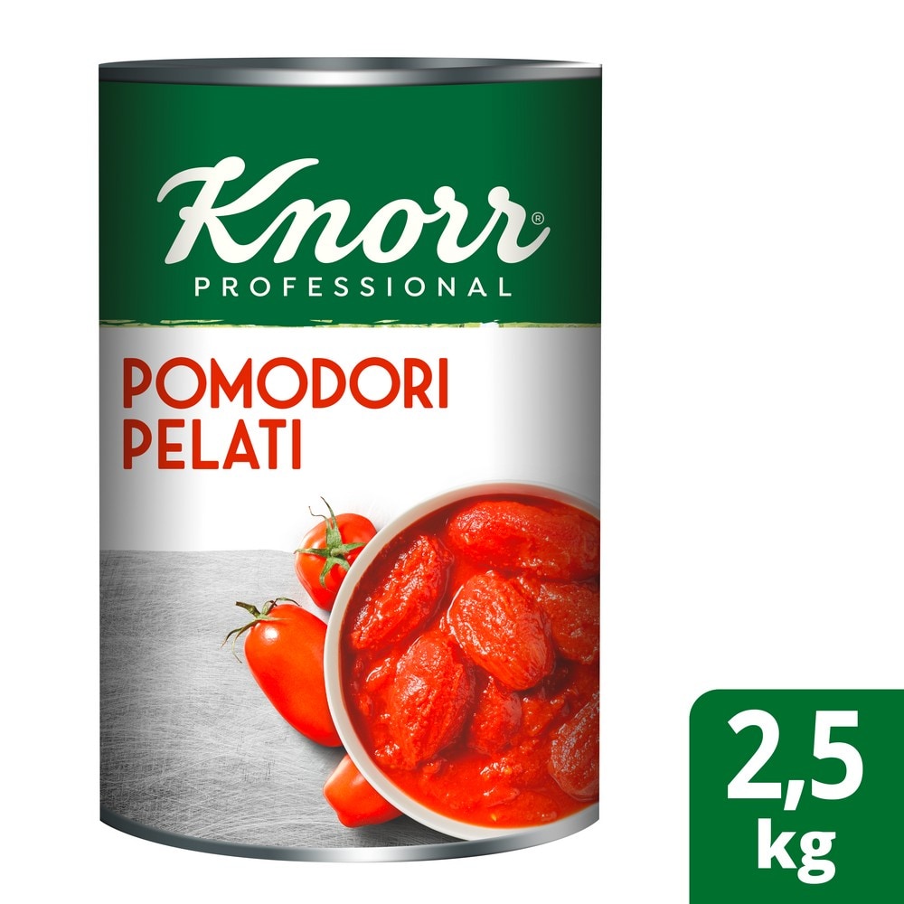 Knorr tomate Pelado Lata 2,5Kg - 